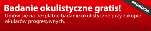 Badanie okulistyczne gratis